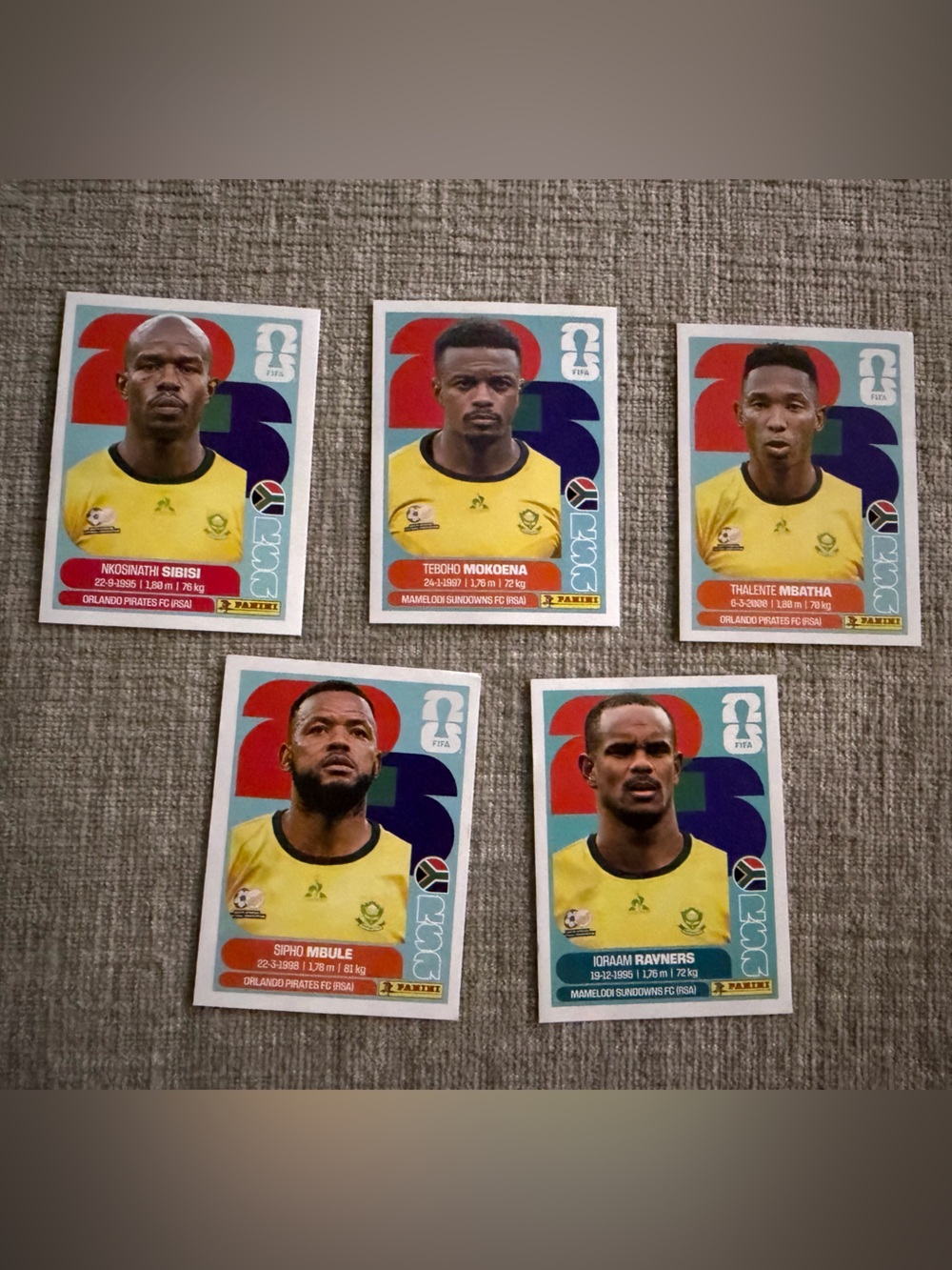 South Africa FIFA Stickers